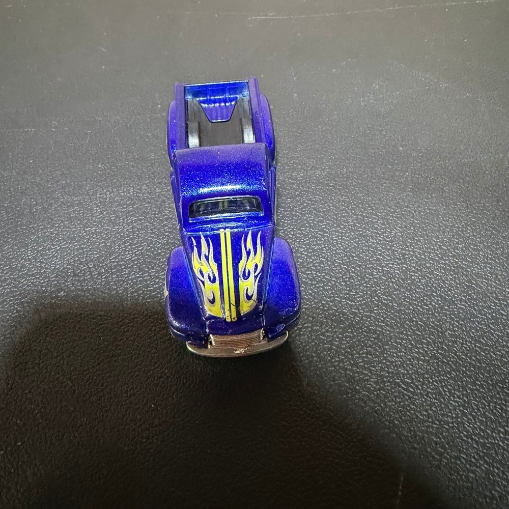 Hot Wheels 1949 Ford F1 Blue Metallic Heat Fleet Flame Graphics 2012 Diecast